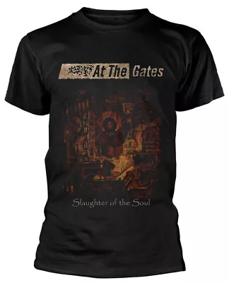 Buy At The Gates Slaughter Of The Soul Black T-Shirt NEW OFFICIAL • 16.79£