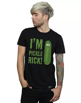 Buy Absolute Cult Men's Rick And Morty I'm Pickle Rick T-Shirt • 13.99£