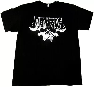 Buy DANZIG T-shirt Hardcore Heavy Metal Hard Rock Tee Adult Men's Black New • 15.83£