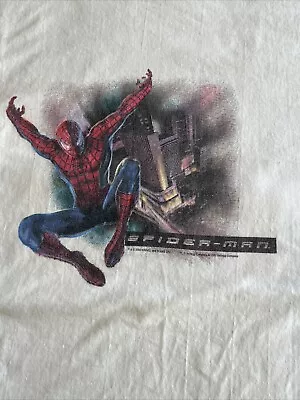 Buy 2002 Spider-Man Movie Promo T-Shirt Adult XL Kellogg’s Eggo Waffles Vintage • 58.35£