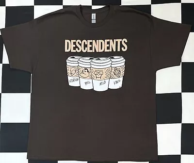 Buy NWT Official Merch Descendents 2024 N American  Tour Graphic Print T Shirt (2X) • 23.33£