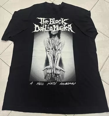 Buy Receipt Lyrics The Black Dahlia Murder Black T-Shirt Cotton • 19.60£