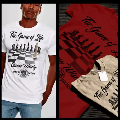 Buy Gangster T-shirt Game Of Life Urban Hip Hop Hustle Mafia Mob Thug White Tee  • 23.29£