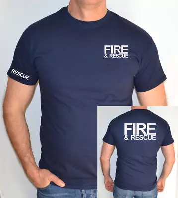 Buy Fire And Rescue Service UK Fireman Emergency Services T SHIRTS • 14£