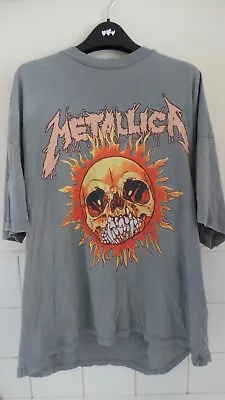 Buy H@m Metallica T Shirt Womens Size M • 15£