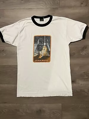 Buy Vintage T Shirt - Star Wars Episode IV A New Hope Luke Skywalker Size XL  • 56.02£