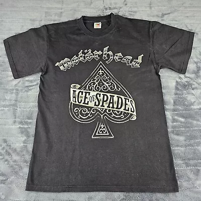 Buy Motorhead Shirt Medium Black Ace Of Spades 2010 FOTL Heavy Cotton Tee Top • 32.99£