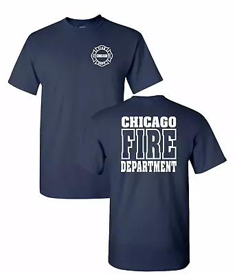 Buy Chicago Fire Department 2-Sided T-Shirt - New 2024 • 18.66£
