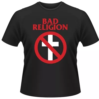 Buy BAD RELIGION CROSS BUSTER T-Shirt Small BLACK • 21.93£