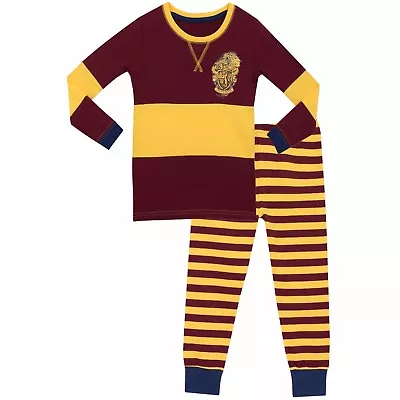 Buy Harry Potter Pyjamas Kids Girls 4 5 6 7 8 9 10 11 12 13 Years PJs Stripes Set • 16.99£