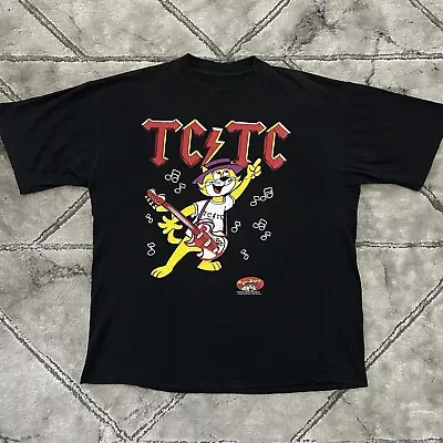 Buy VTG 1994 Topcat Hanna Barbera ACDC Parody T Shirt - Mens XL Cartoon Promo 90s • 64.95£
