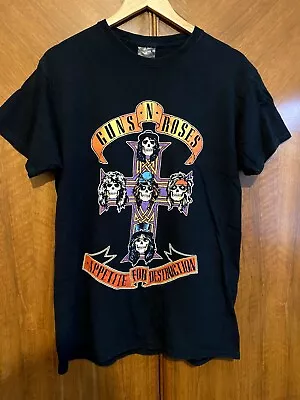 Buy Official Guns N Roses Appetite For Destruction Vintage T-Shirt Medium • 24.95£