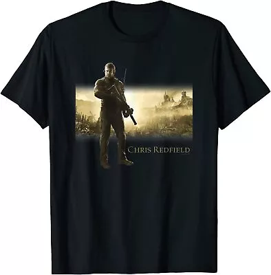 Buy BIOHAZARD VILLAGE GOLD EDITION Resident Evil Chris Redfield T-shirt Black Capcom • 55.61£