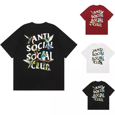 Buy ASSC Mens Womens High Street Loose Top Shirts Hip-Pop Fashion Kingfisher T-Shirt • 19.99£