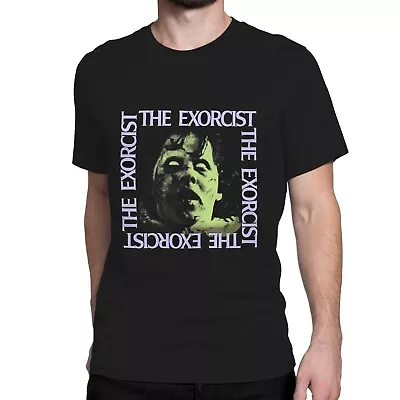 Buy The Exorcist T-Shirt | Mens Horror Tee | Exorcist T Shirt For Men | Mens Tshirt • 18.99£