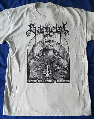 Buy New Popular Sargeist Band White T-Shirt Cotton Full Size S-5XL TH213 • 19.60£