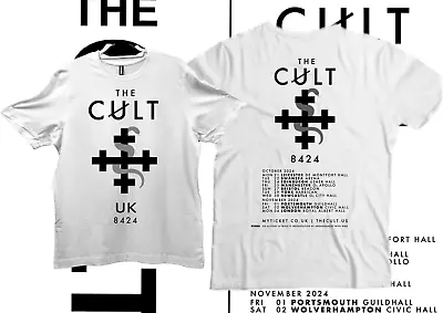 Buy The Cult UK 2024 Tour T-shirt. Sublimation Print, Unofficial. • 19.50£
