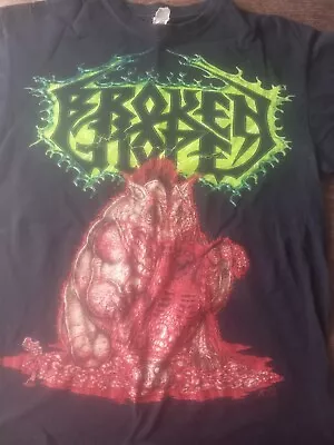 Buy Broken Hope Large Shirt Death Metal Suffocation Immolation Cannibal Corpse • 15.55£