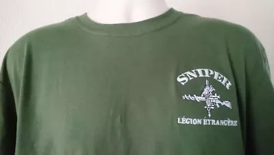 Buy French Army French Foreign Legion Sniper T-shirt • 11.45£
