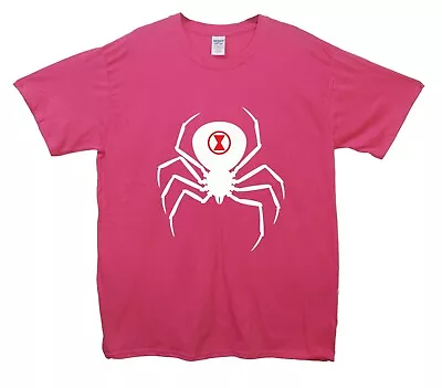 Buy Black Widow Spider Symbol T-Shirt (Black Widow Inspired) • 13.50£
