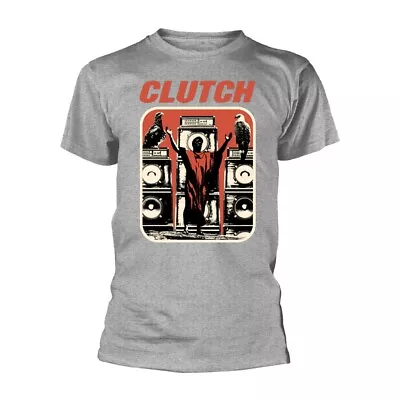 Buy CLUTCH - MESSIAH (GREY) GREY T-Shirt Medium • 12.41£