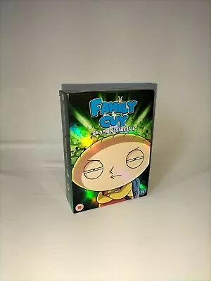Buy Family Guy Season 12 DVD Box Set + Sealed T-shirt • 9.99£