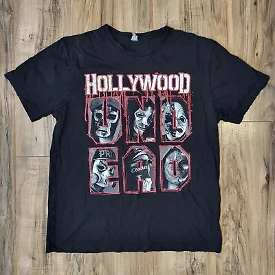 Buy Hollywood Undead Official Notes From Underground Band Concert Tour T-Shirt Small • 18.55£