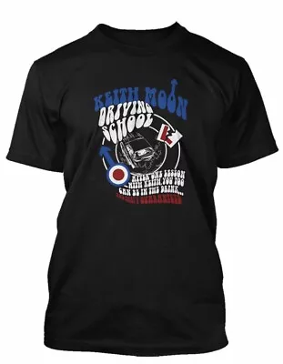 Buy Keith Moon The Who School Of Driving Men's T-Shirt • 7£