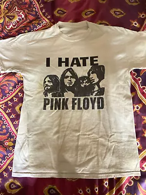 Buy I HATE PINK FLOYD Rare Vintage T-SHIRT Sex Pistols / Punk • 15£