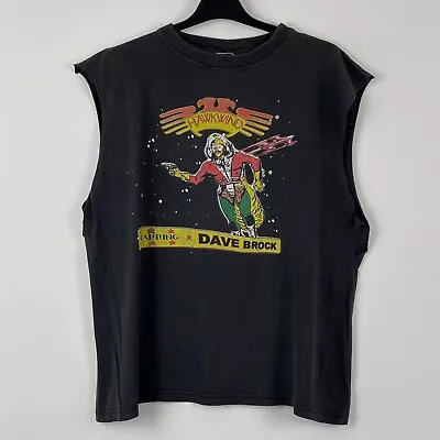 Buy Hawkwind Starring Dave Brock Rare Vintage 90s Band Sleeveless T-Shirt XL • 40.25£