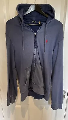 Buy Polo Ralph Lauren Spa French Cotton-Terry Zip-Up Hoodie - Medium • 34£