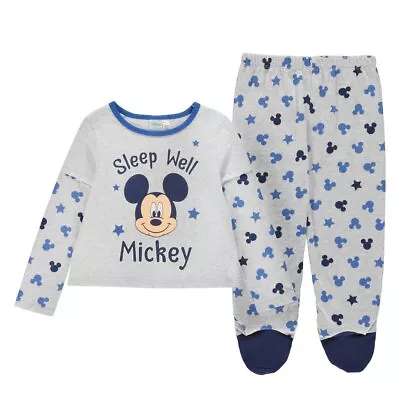 Buy Character Baby Kids Pyjama Set Rompers Sleep Suit Long Sleeve Crew Neck • 7£