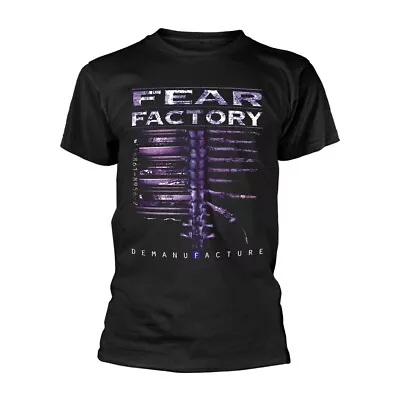 Buy FEAR FACTORY DEMANUFACTURE T-Shirt, Front & Back Print Small BLACK • 22.88£