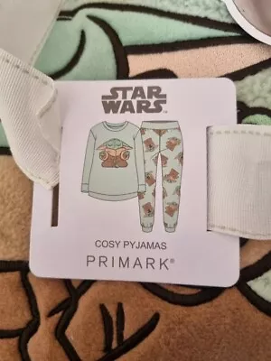 Buy Ladies Fleece Pyjamas Star Wars Mandalorian Baby Yoda Grogu Women Cosy PJ XS 6-8 • 25£