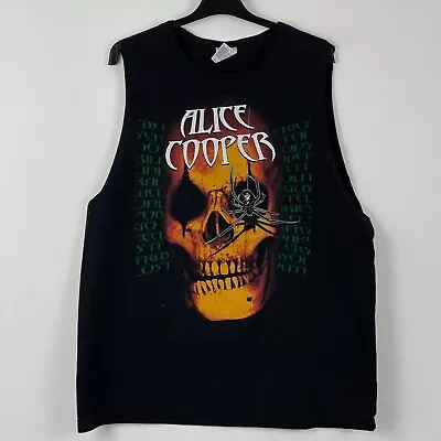 Buy Alice Cooper Bare Bones Tour 2003 Rare Vintage Band T-Shirt XL • 10£
