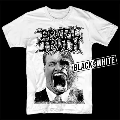 Buy Rare BRUTAL TRUTH Band Short Sleeve Gift For Fan S To 5XL T Shirt GC2086 • 17.73£