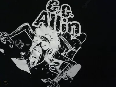 Buy New GG ALLIN Cotton Shirt Black All Size Shirt NG586 • 17.73£