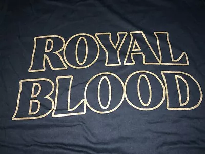 Buy Royal Blood Black T-shirt Size X Large • 19.98£