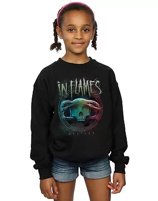 Buy In Flames Girls Battles Circle Sweatshirt • 15.99£