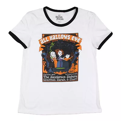 Buy Disney Womens' Hocus Pocus All Hallows Eve The Sanderson Sisters T-Shirt Adult • 9.31£