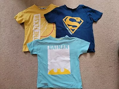 Buy Boys DC Justice League T-Shirts 4-5yrs • 0.99£