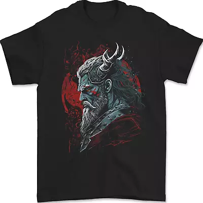 Buy A Fantasy Viking Of War Odin Thor Mens T-Shirt 100% Cotton • 10.49£