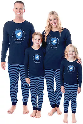 Buy Harry Potter Founder Tight Fit Family Pajama Set (Ravenclaw, Adult, Medium) • 37.33£