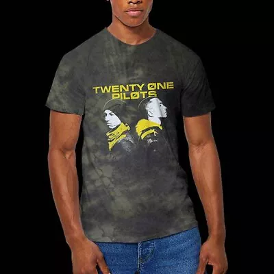 Buy Twenty One Pilots Unisex T-Shirt: Back To Back (Dip-Dye) (X-Large) • 17.49£