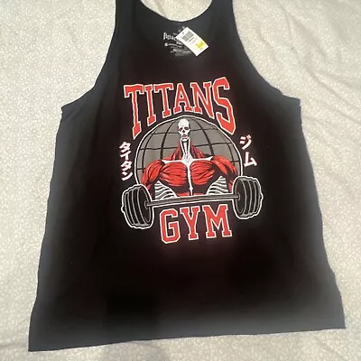 Buy Final Season Attack On Titans Men’s Size Xl Titans Gym Tank Top NEW ** Pt10 #181 • 6.21£