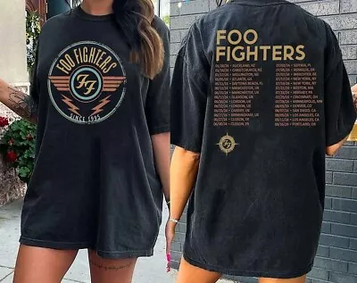 Buy Foo Fighters 2024 Tour Shirt, Everything Or Nothing At Shirt, Foo Fighters Shirt • 7.46£