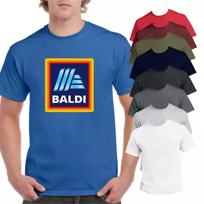 Buy BALDI T-Shirt Novelty Slogan Bald Ironic Joke Printed Unisex Short Sleeve Tee • 7.95£