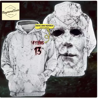 Buy Michael Myers 3D HOODIE The Mother Day Gift US Size Christmas Gift Halloween • 21.46£