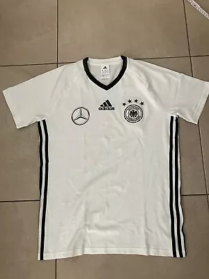 Buy DFB Germany Adidas Jersey Shirt T-shirt Germany Mercedes Benz Size M Rare • 16.88£
