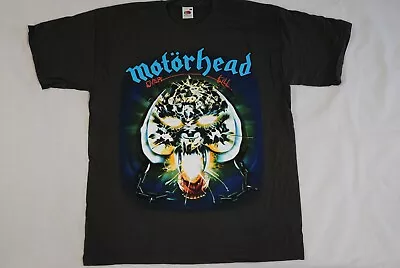 Buy Motorhead Overkill Album Cover Logo T Shirt New Official • 14.99£